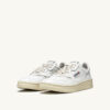 BASKETS MEDALIST LOW EN CUIR BLANC