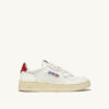BASKETS MEDALIST LOW EN CUIR BLANC ET ROUGE BASKETS MEDALIST LOW EN CUIR BLANC ET ROUGE