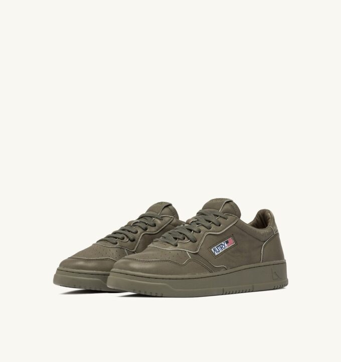 BASKETS MEDALIST LOW EN NAPPA COVERT GREEN