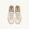 BASKETS MEDALIST LOW IN SUEDE EN CUIR BLANC ET DELLA ROBBIA BLUE BASKETS MEDALIST LOW IN SUEDE EN CUIR BLANC ET DELLA ROBBIA BLUE