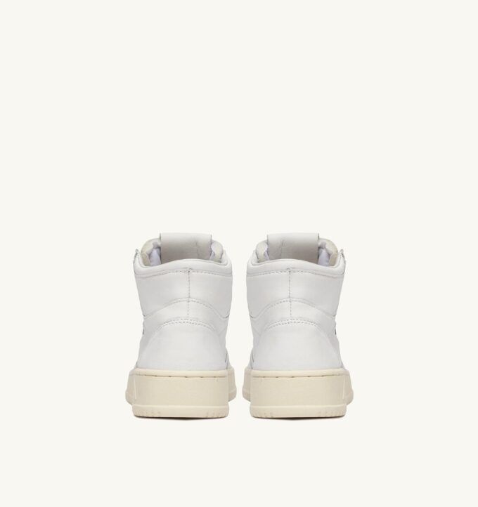 BASKETS MEDALIST MID EN NAPPA BLANC SUPER SOFT BASKETS MEDALIST MID EN NAPPA BLANC SUPER SOFT
