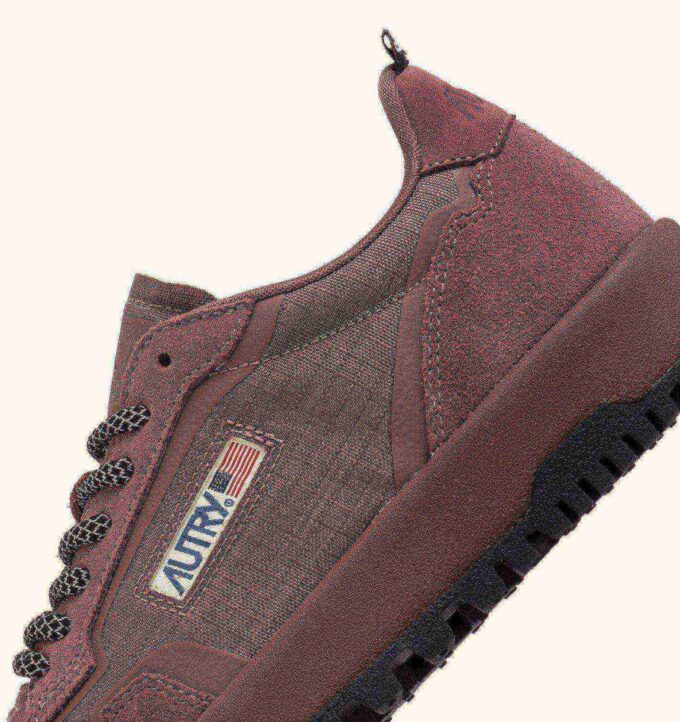 BASKETS WILDPLACE LOW EN CORDURA ET DAIM ROSET ET ROSE