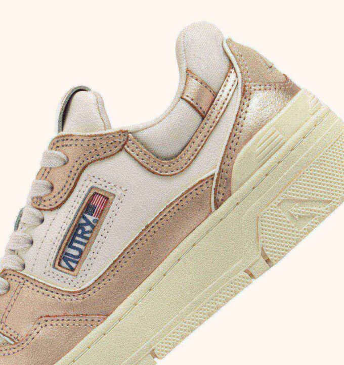 CLC LOW SNEAKERS IN LEATHER COLOR COPPER