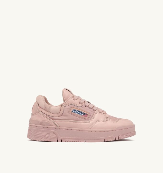 CLC LOW SNEAKERS IN PEACH WHIP LEATHER