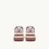 CLC LOW SNEAKERS IN WHISPER WHITE ASH ROSE AND SILVER LEATHER