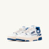 CLC LOW SNEAKERS IN WHITE LEATHER AND PRINCESS BLUE SUEDE