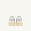 CLC LOW SNEAKERS IN WHITE LEATHER AND SUEDE