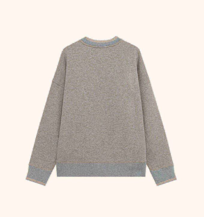 COLLEGE CHECK SWEATSHIRT WOMAN