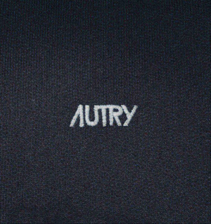 CREWNECK SWEATSHIRT WITH EMBROIDERED AUTRY LOGO KIDS