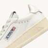DALLAS KIDS LOW SNEAKERS IN WHITE LEATHER