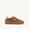 DALLAS LOW SNEAKERS IN MARSHMALLOW AND CIGAR SUEDE DALLAS LOW SNEAKERS IN MARSHMALLOW AND CIGAR SUEDE