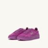 DALLAS LOW SNEAKERS IN MARSHMALLOW AND HYACINTH VIOLET SUEDE