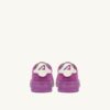 DALLAS LOW SNEAKERS IN MARSHMALLOW AND HYACINTH VIOLET SUEDE