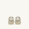 DALLAS LOW SNEAKERS IN MARSHMALLOW AND PAPYRUS SUEDE DALLAS LOW SNEAKERS IN MARSHMALLOW AND PAPYRUS SUEDE