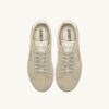 DALLAS LOW SNEAKERS IN MARSHMALLOW AND PAPYRUS SUEDE DALLAS LOW SNEAKERS IN MARSHMALLOW AND PAPYRUS SUEDE