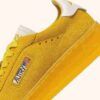 DALLAS LOW SNEAKERS IN MARSHMALLOW AND YELLOW SUEDE DALLAS LOW SNEAKERS IN MARSHMALLOW AND YELLOW SUEDE