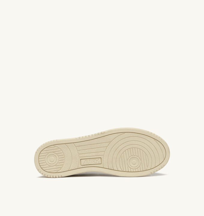 DALLAS LOW SNEAKERS IN WHITE AND AMAZON LEATHER