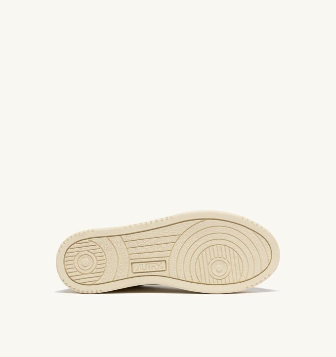 DALLAS LOW SNEAKERS IN WHITE AND GOLD LEATHER DALLAS LOW SNEAKERS IN WHITE AND GOLD LEATHER