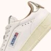 DALLAS LOW SNEAKERS IN WHITE AND GOLD LEATHER DALLAS LOW SNEAKERS IN WHITE AND GOLD LEATHER