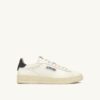 DALLAS LOW SNEAKERS IN WHITE AND SPACE LEATHER DALLAS LOW SNEAKERS IN WHITE AND SPACE LEATHER