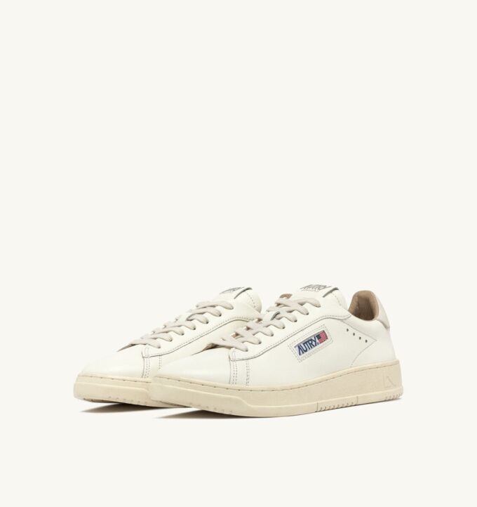 DALLAS LOW SNEAKERS IN WHITE LEATHER DALLAS LOW SNEAKERS IN WHITE LEATHER
