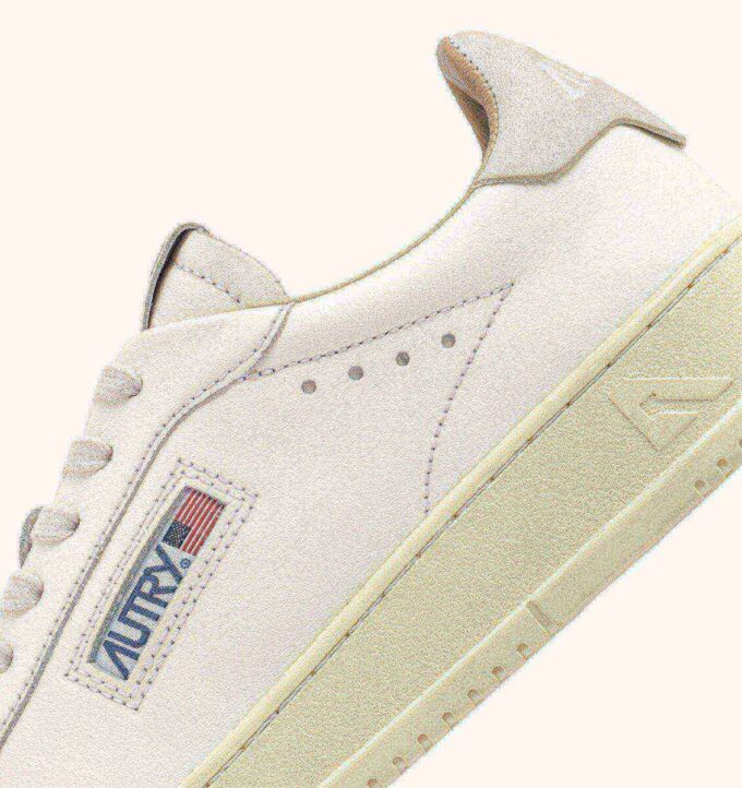 DALLAS LOW SNEAKERS IN WHITE LEATHER DALLAS LOW SNEAKERS IN WHITE LEATHER