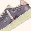 DALLAS LOW ‘SPARKLING’ SNEAKERS IN STEEL SEQUINS