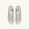 DALLAS LOW ‘SPARKLING’ SNEAKERS SPARKLING IN SILVER AND WHITESEQUINS
