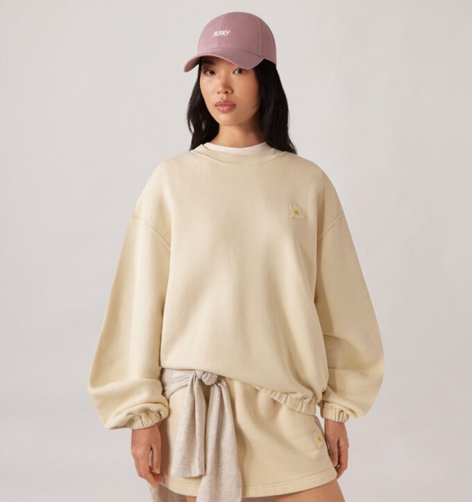 EDELWEISS PATCH EASE SWEATSHIRT WOMAN
