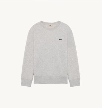 EMBROIDERED AUTRY LOGO CREWNECK SWEATSHIRT MAN