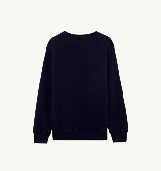 EMBROIDERED AUTRY LOGO CREWNECK SWEATSHIRT MAN