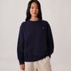 EMBROIDERED AUTRY LOGO CREWNECK SWEATSHIRT WOMAN