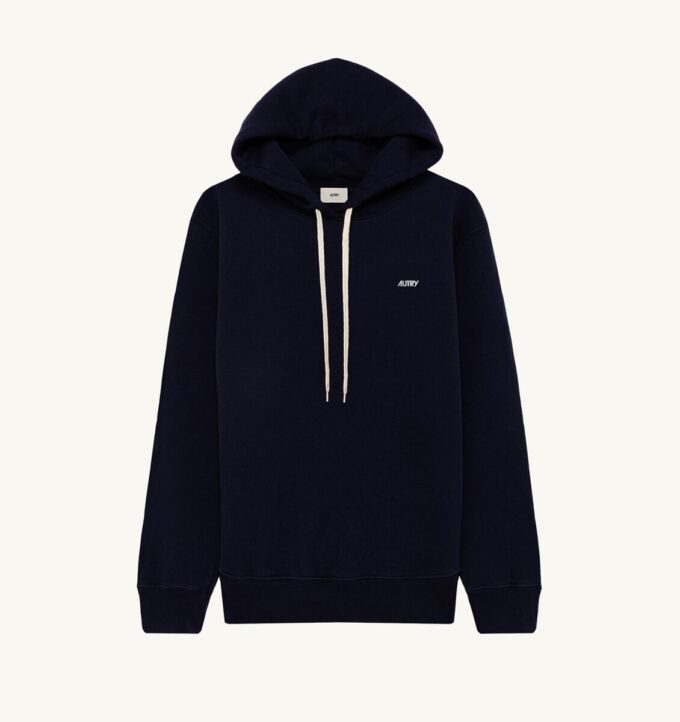 EMBROIDERED AUTRY LOGO HOODIE MAN