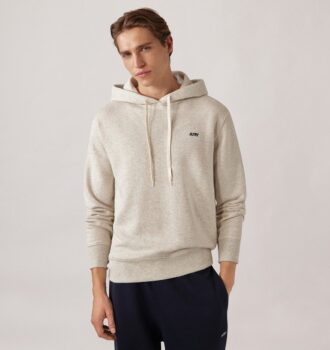 EMBROIDERED AUTRY LOGO HOODIE MAN