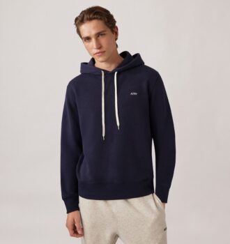 EMBROIDERED AUTRY LOGO HOODIE MAN