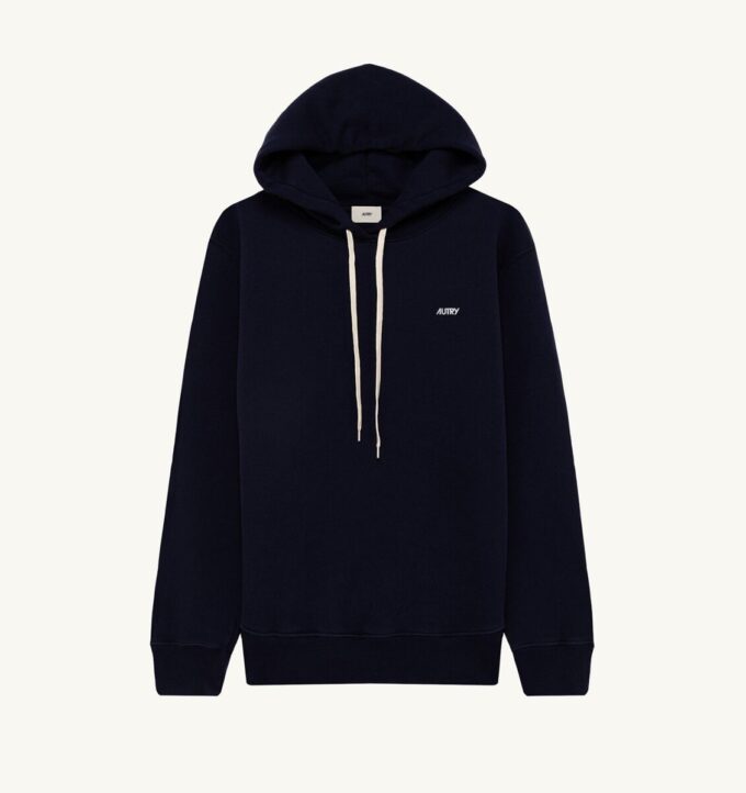 EMBROIDERED AUTRY LOGO HOODIE WOMAN
