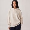 EMBROIDERED AUTRY LOGO HOODIE WOMAN