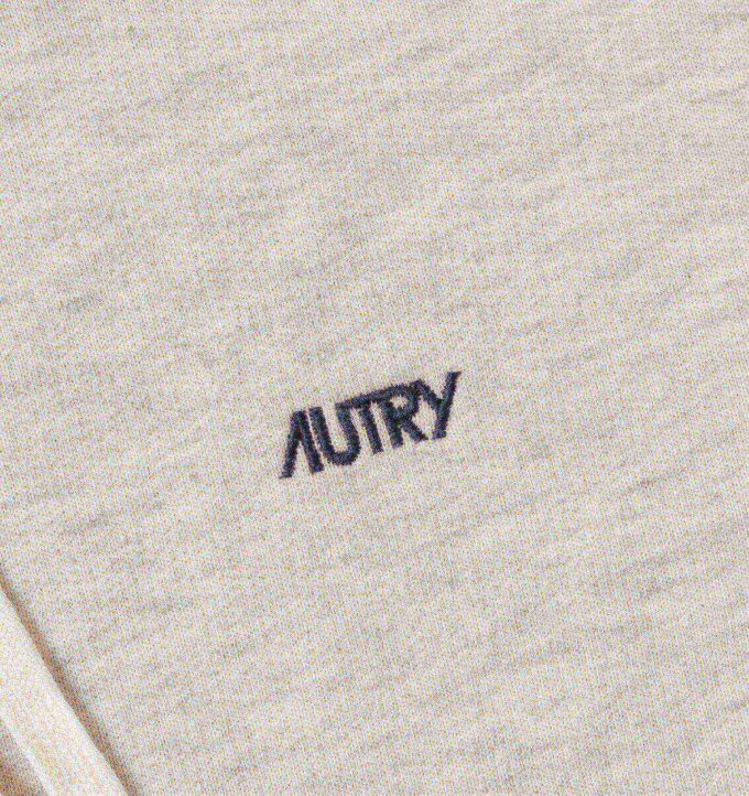 EMBROIDERED AUTRY LOGO HOODIE WOMAN