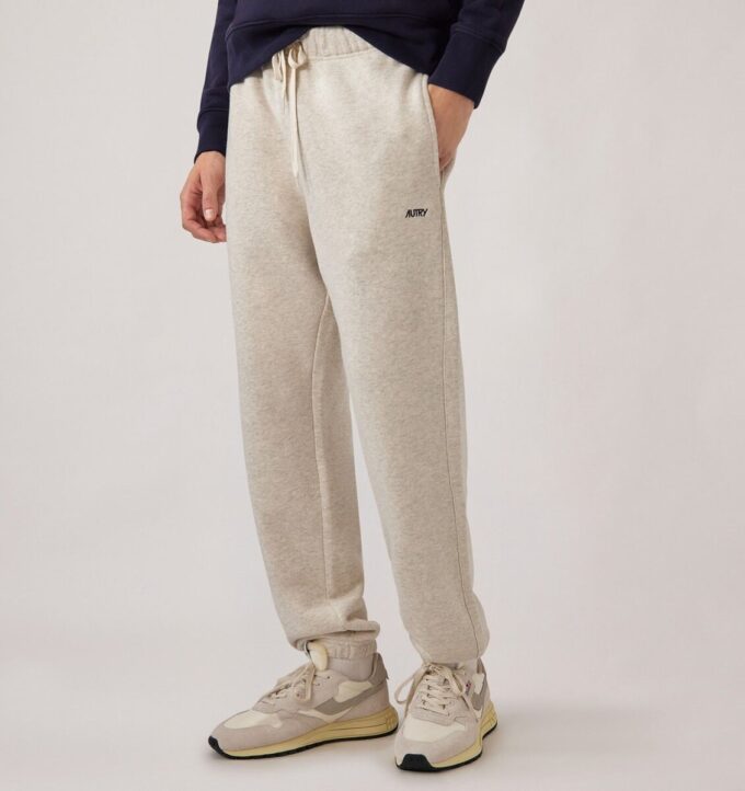 EMBROIDERED AUTRY LOGO SWEATPANTS MAN