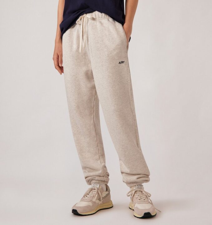 EMBROIDERED AUTRY LOGO SWEATPANTS WOMAN