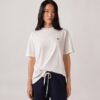 EMBROIDERED AUTRY LOGO TEE WOMAN
