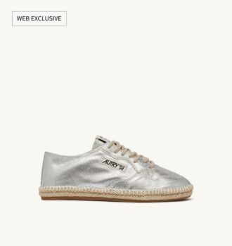 ESPADRILLAS SANDY 실버 캔버스로