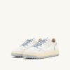 GOLF LOW SNEAKERS IN WHITE AND PEARL BLUE LEATHER GOLF LOW SNEAKERS IN WHITE AND PEARL BLUE LEATHER