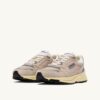 HYPERWAY SNEAKERS IN SAND BROWN AND SILVER-TONE SUEDE AND MESH HYPERWAY SNEAKERS IN SAND BROWN AND SILVER-TONE SUEDE AND MESH
