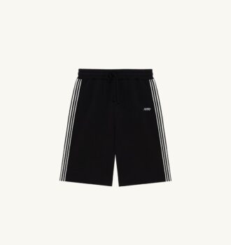 KNIT EMBROIDERED LOGO SHORT WOMAN