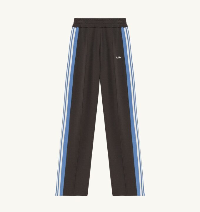 KNITTED TENNIS VISCOSE JOGGERS MAN