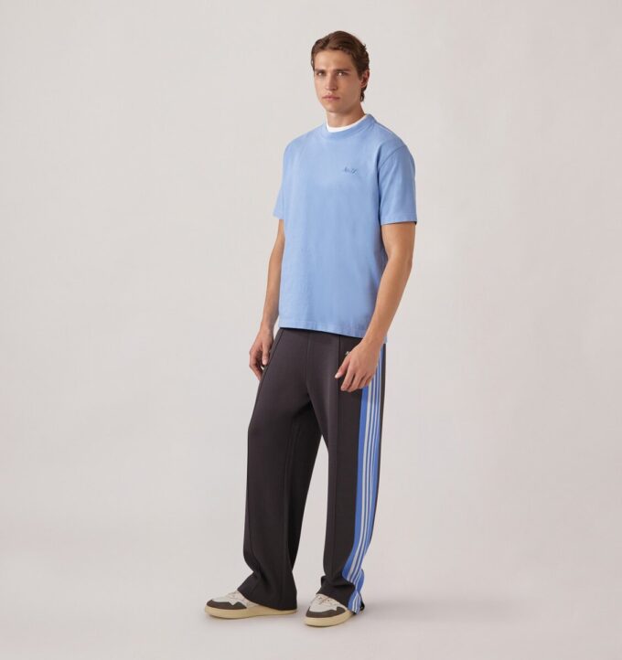KNITTED TENNIS VISCOSE JOGGERS MAN