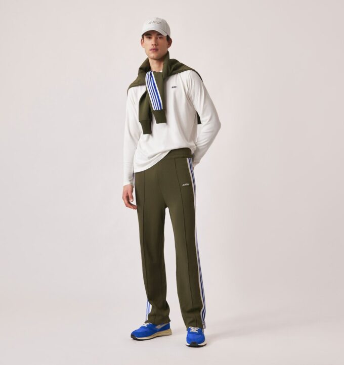 KNITTED TENNIS VISCOSE JOGGERS MAN KNITTED TENNIS VISCOSE JOGGERS MAN