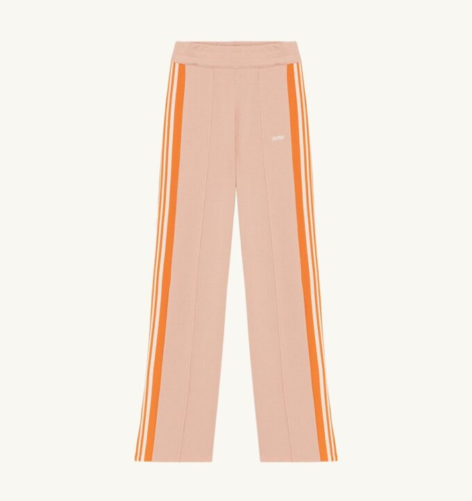 KNITTED TENNIS VISCOSE JOGGERS WOMAN