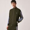 KNITTED TENNIS VISCOSE ZIP JACKET MAN KNITTED TENNIS VISCOSE ZIP JACKET MAN